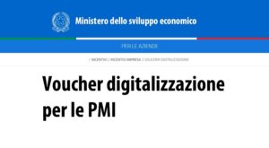 Elenco aziende di tutte le regioni italiane ammesse al voucher della digitalizzazione